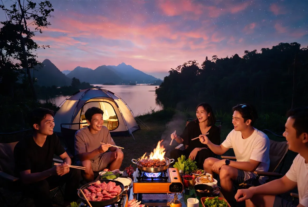Top 7 địa điểm cắm trại gần Sài Gòn