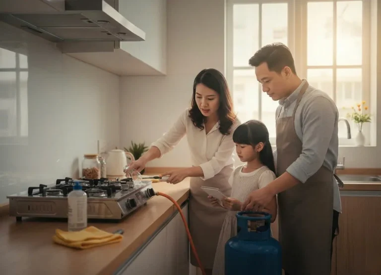 4 BƯỚC SINH TỒN KHI RÒ RỈ GAS